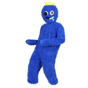 Rainbow friends blue monster costume